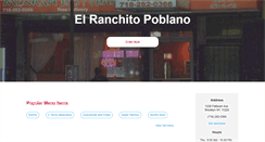 Desktop Screenshot of elranchitopoblano.com